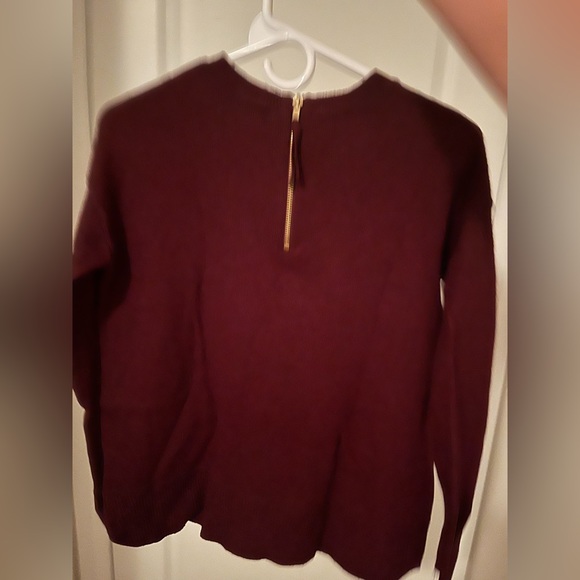 ! 2 for 20 ! Long Red Maroon Sweater - Picture 5 of 6